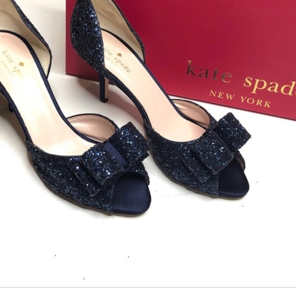 Katespade sela Blue Bow heels - Picture 7 of 8